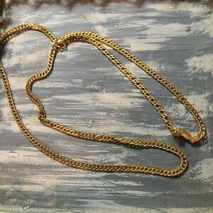 💍Elegant Gold 926 Italy Chain Necklace